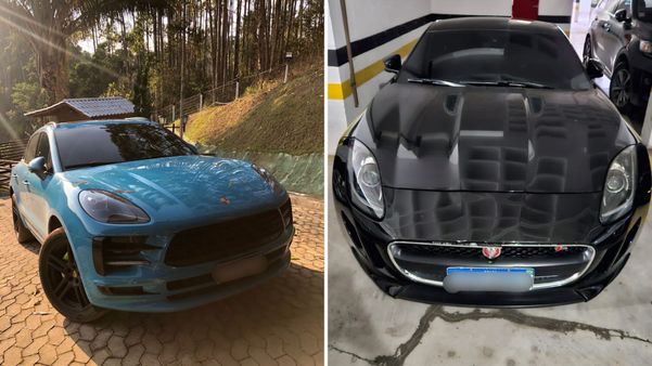 De Porsche a Maserati: os carros apreendidos em operação da PF no ES