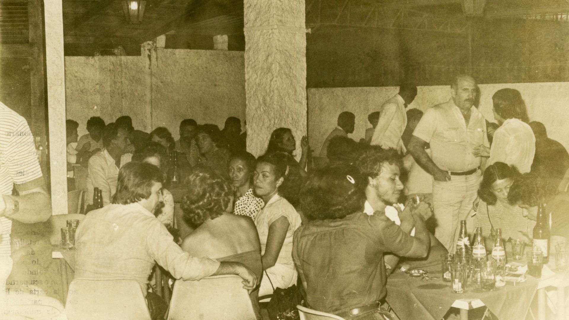 Baile no Clube 106, em Jardim da Penha, durante os anos 1980