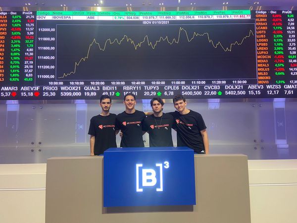 Equipe Fucape Finance, campeã do VC Challenge 2021