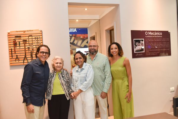 Ricardo Barbosa,  Jacy Barbosa, Eliana Barbosa, Eduardo Barbosa e Julia Barbosa