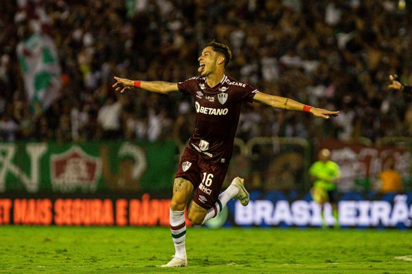 Diogo Barbosa marcou o gol da vitória do Tricolor das Laranjeiras