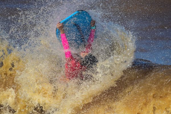 Kirtys Montenegro.Campeonato brasileiro de body board disputado na Barra do Jucu por Vitor Jubini