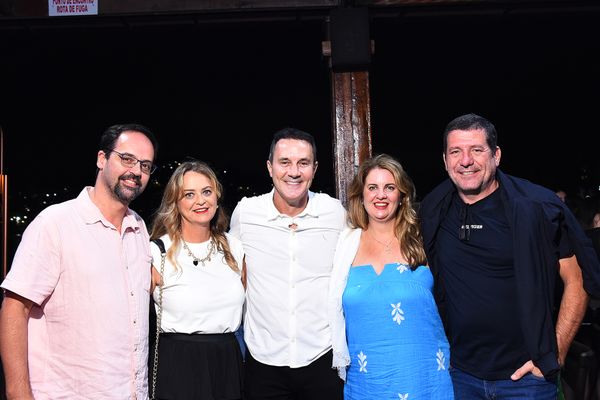 Guilherme Pires e Sinthia Ferrari, Antonio Lievori, Cláudia Camilo e Rodolpho Camillo