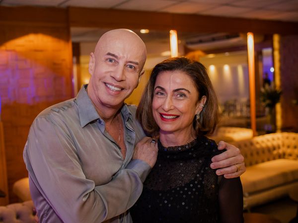 Márcio Bittencourt e Maria Teresa Nader