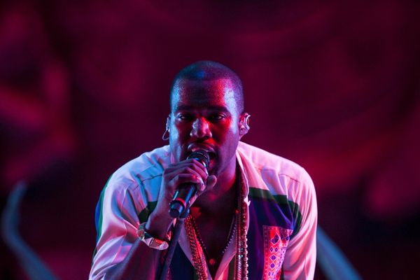 Kanye West se apresenta no Brasil, no festival SWU