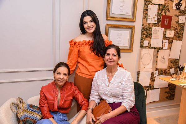 Patrícia Carneiro, Carla Buaiz, Regina Celia Cezana