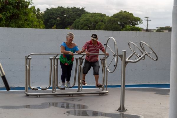 Praça no Jockey de Itaparica é  inaugurada para uso da população