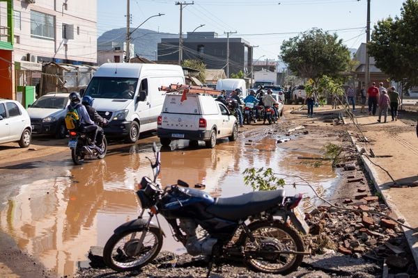A cidade de Roca Sales é uma das mais atingidas pela enxurrada que atingiu o Rio Grande do Sul e convive com um cenário de devastação por Mauricio Tonetto/ Palácio Piratini