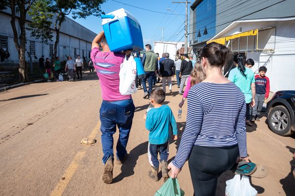 A cidade de Roca Sales é uma das mais atingidas pela enxurrada que atingiu o Rio Grande do Sul e convive com um cenário de devastação por Mauricio Tonetto/ Palácio Piratini