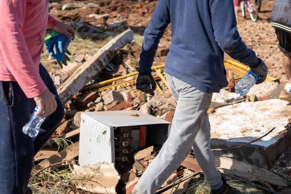 A cidade de Roca Sales é uma das mais atingidas pela enxurrada que atingiu o Rio Grande do Sul e convive com um cenário de devastação por Mauricio Tonetto/ Palácio Piratini