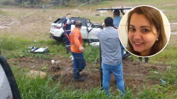 Ravenna Cardoso Pereira Fischer, de 37 anos, morreu após capotar com o carro na manhã desta quarta-feira (6), quando seguia de Baixo Guandu para Colatina