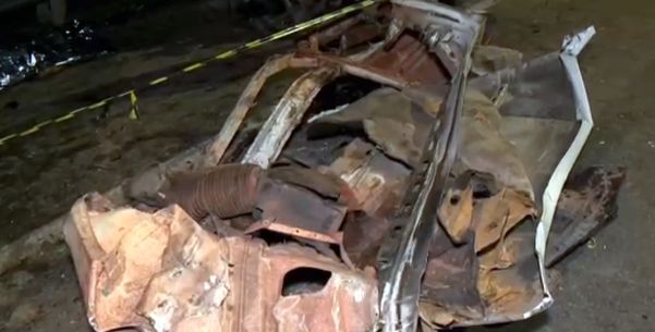 Acidente com três veículos na BR 101, em Serra Sede por Wagner Martins