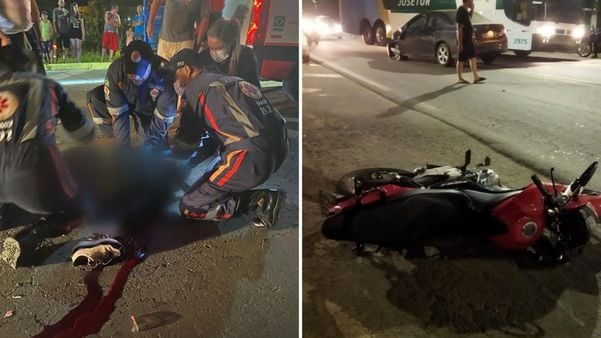 Mulher morre em acidente de moto em Marechal Floriano