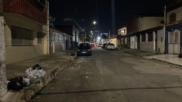 Rua onde aconteceu o homícidio entre irmãos em Vila Nova 