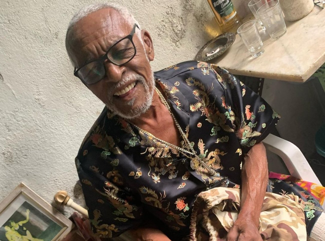 Aos 84 anos, fundador da Piedade está no hospital desde o início de janeiro. Internado, ele perguntou à família se desfilaria no Carnaval de Vitória
