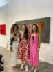 Lara Broras e Flavia Dalla com a diretora da ArtRio Brenda Valansi