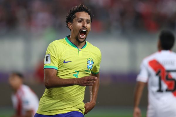 Marquinhos marcou o gol que garantiu a vitória do Brasil sobre o Peru