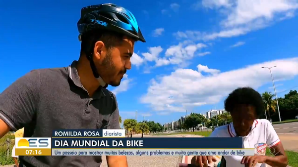 Kaíque Dias, repórter da TV Gazeta
