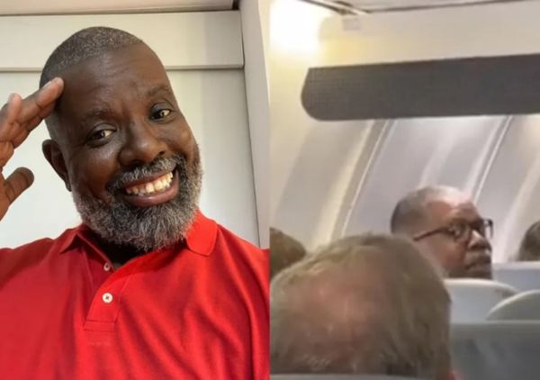 Péricles viralizou após cantar música para fã em avião