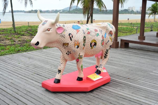 CowParade traz 62 vaquinhas espalhadas por Vitória e Vila Velha por Ricardo Medeiros