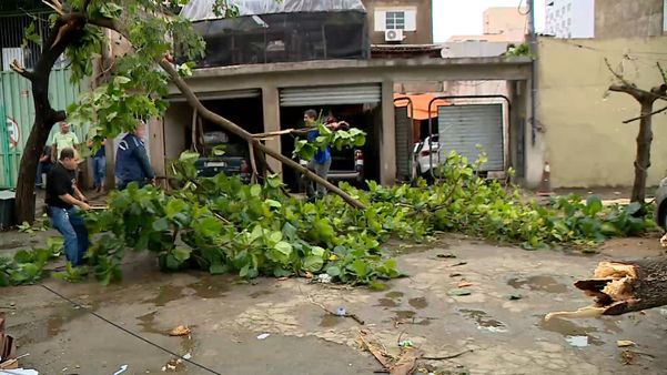 Destruição em Colatina após temporal  por Wando Fagundes