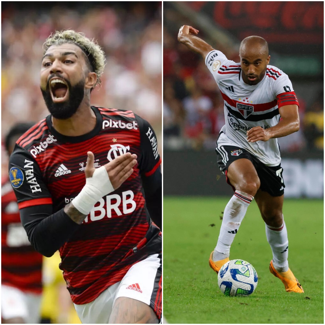 Flamengo e São Paulo empataram, mas Dorival goleou Sampaoli