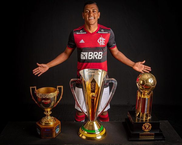 Pedro Rocha jogando no Flamengo  por Reprodução | Arquivo Pessoal 