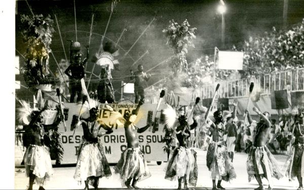 Unidos da Piedade desfila em 11 de fevereiro de 1991