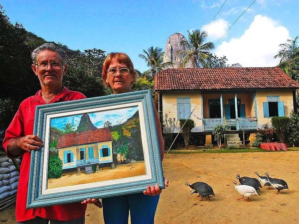 Pomeranos que moravam Parque Nacional dos Pontões Capixabas, em Pancas (ES)