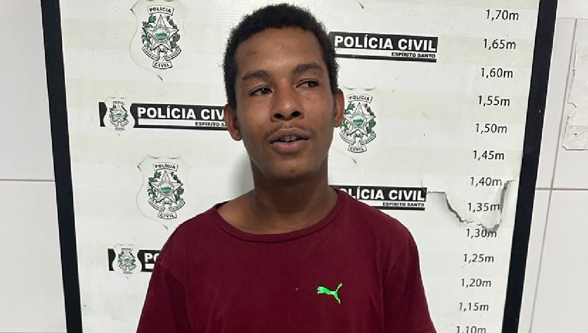 A Polícia Civil aponta Augusto Pablo Alves de Jesus, de 20 anos, como suspeito de roubos a pelo menos quatro estabelecimentos do município; ele foi preso nesta terça-feira (19)
