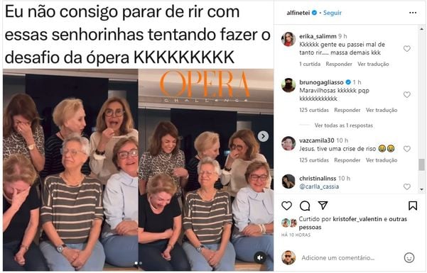 O ator Bruno Gagliasso curtiu e comentou o vídeo das irmãs capixabas na internet