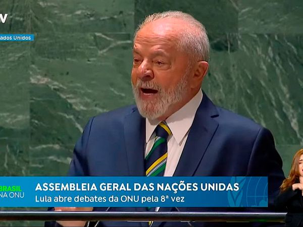 Presidente Lula discursa na abertura da 78º Assembleia Geral da ONU, em Nova York, Estados Unidos  