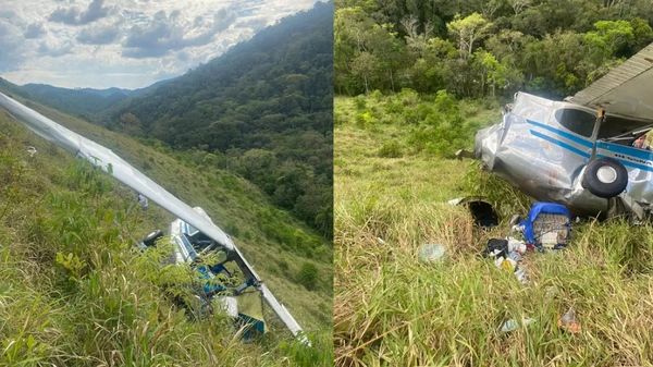 Uma aeronave que estava desaparecida desde ontem foi encontrada nesta segunda-feira (18), no município de Doutor Ulysses, na região metropolitana de Curitiba