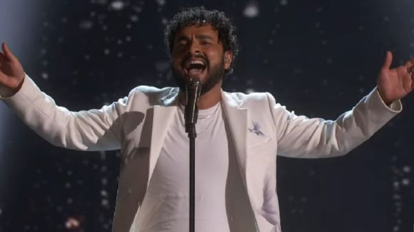 Gabriel Henrique durante a semifinal do America's Got Talent