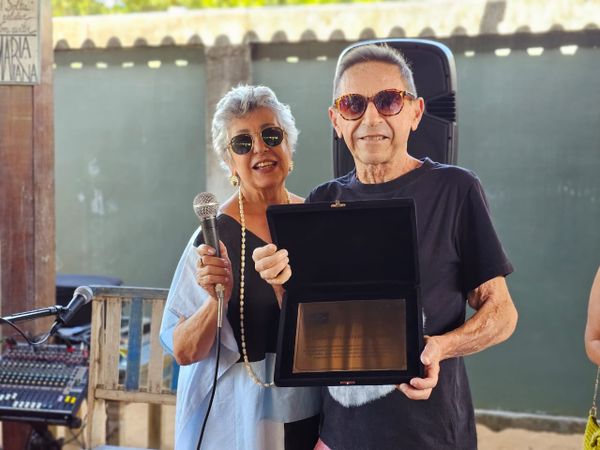 Elba Sanidei e Gil Castelo Branco