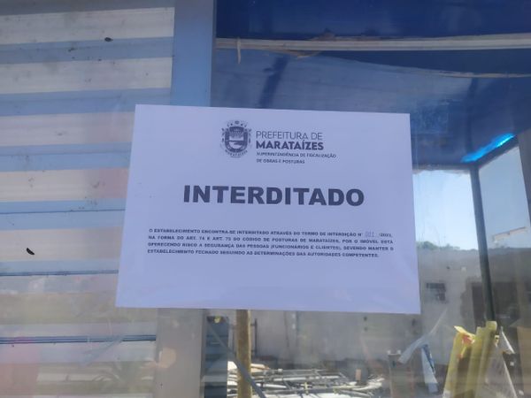  Prefeitura de Marataízes interdita posto de gasolina em Marataízes 