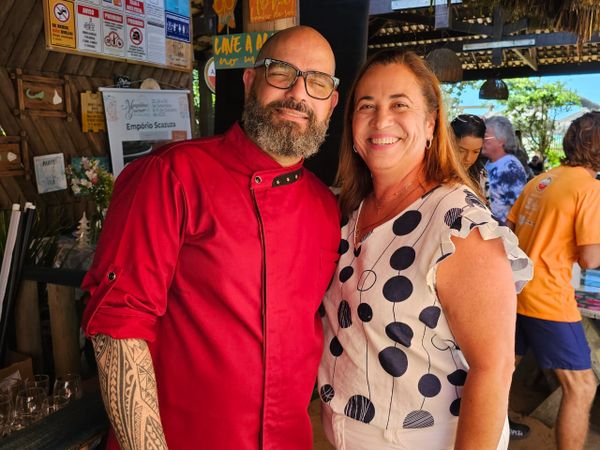 Robson Della Fonte e Andrea Milholo