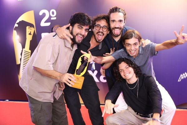 A banda Gastação Infinita ganhou o prêmio na categoria "Revelação" por Cláudio Postay