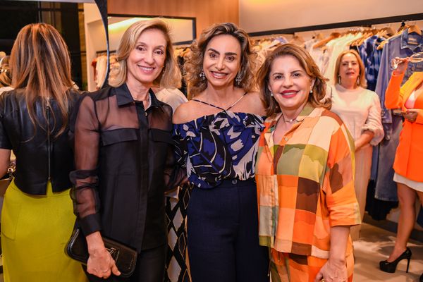 Fátima Camargo, Renata Pacheco e Edilene Rambalducci 