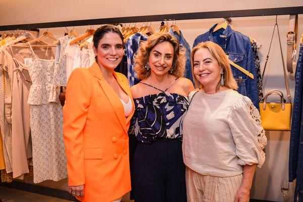 Paula Pazolini, Renata Pacheco e Aída Cruz 