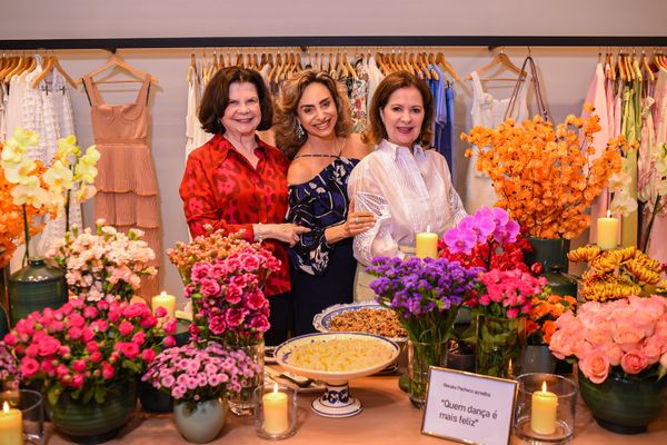 Teresa Bedran, Renata Pacheco e Gracinha Sarkis
