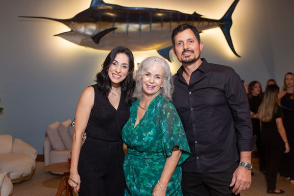 Alice Cardoso, Patricia Asseff e Enrico Sperancin