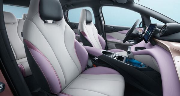 Cores revestimento interno do BYD Dolphin Plus por BYD/Divulgação