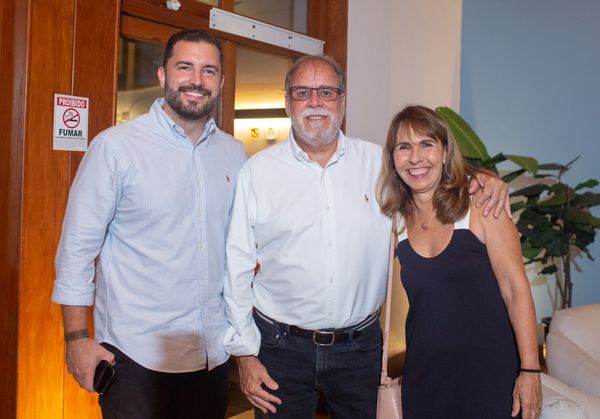 Rafael Ottaiano, Alfredo Brandão e Rita Brandão