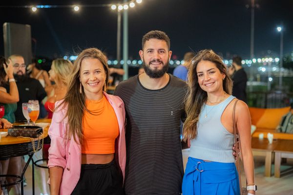 Pamela Andrade, Pedro Paulo Moyses e Marcella Moyses