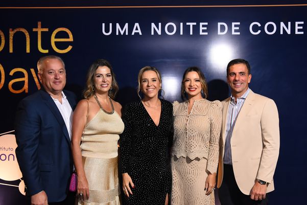 Wilson Calmon e Adriana, Bartira Almeida, Patricia e Léo de Castro