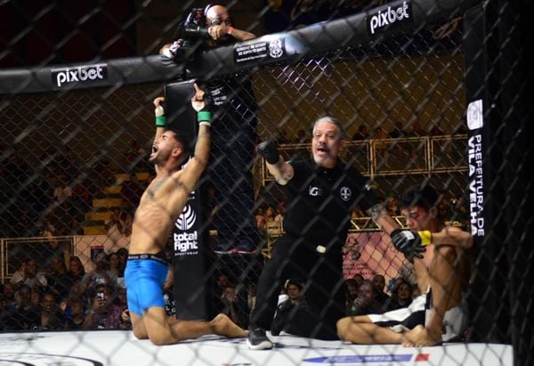 Fred Roberto venceu a primeira luta da noite em um duelo entre capixabas