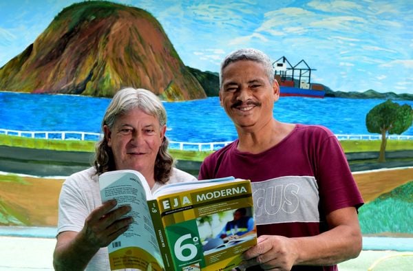 Dermerval Cardoso, e Jurandr Parrilha, ex- moradores de rua se tornam alunos  do Ifes, Vitória
