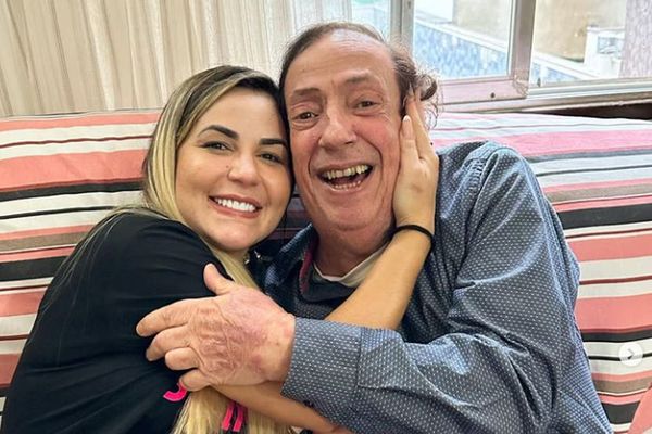 Deolane Bezerra e Marcos Oliveira, ator que viveu o 'Beiçola' de 'A Grande Família'