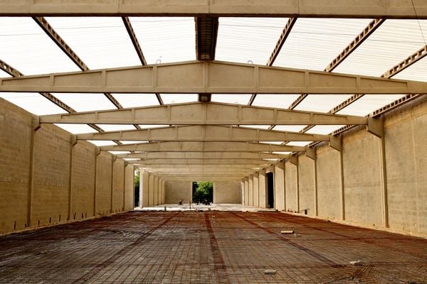 Local de secagem das amêndoas do cacau por Fernando Madeira